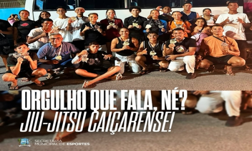 Nossos atletas do jiu-jitsu de Caiçara do Norte brilharam na Copa Nordeste de Jiu-jitsu