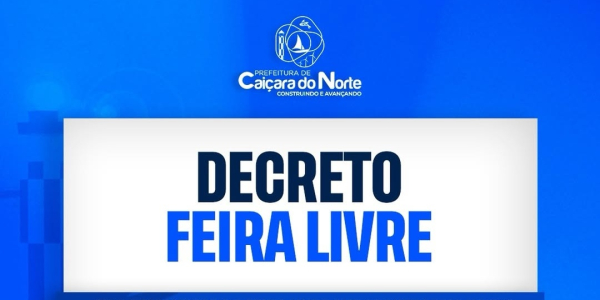 ATENÇÃO, FEIRANTES E POPULAÇÃO!